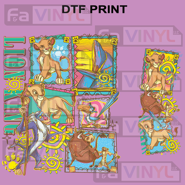 90s LION W SET
