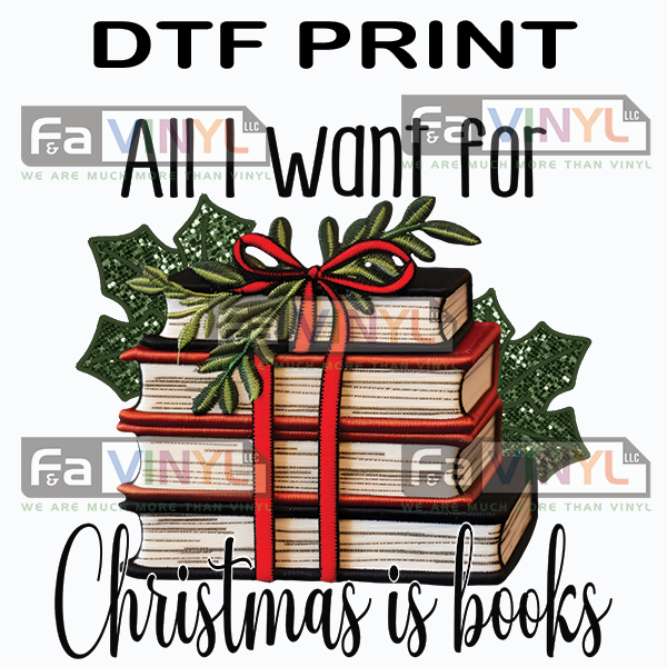 ALL I WANT FOR CHRSITMAS IS BOOKS