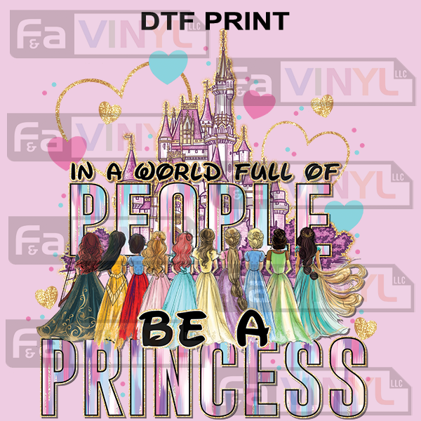 BE A PRINC ESS