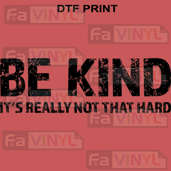 BE KIND BLK