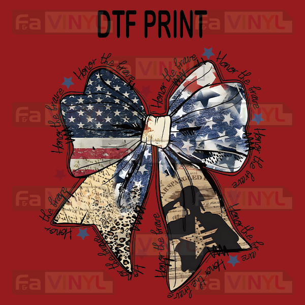 CAMO PATRIOTIC BOW