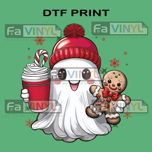 CHRISTMAS GHOST GINGERBREAD