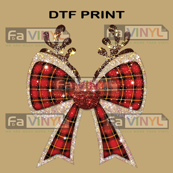 COQUETTE REINDEER GLITTER EFFECT