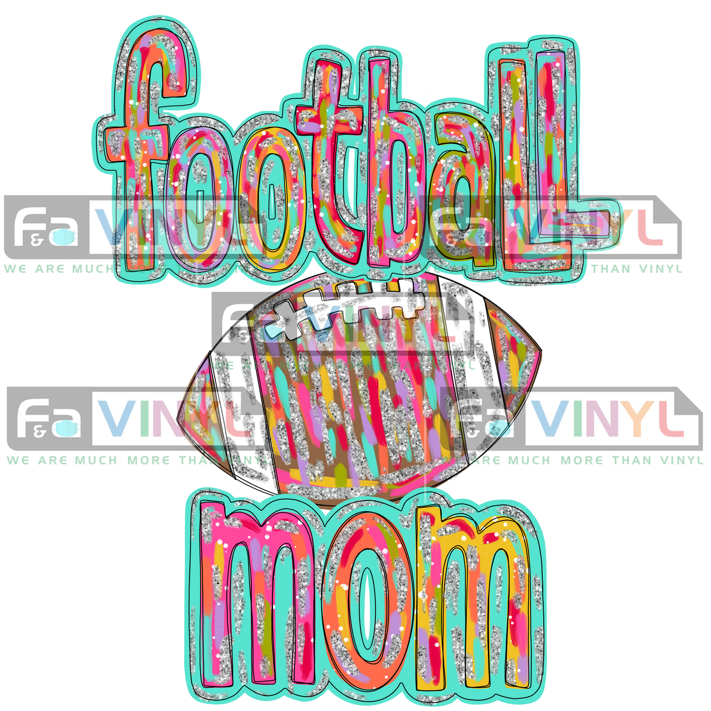 FOOTBALL MOM SHIMMER