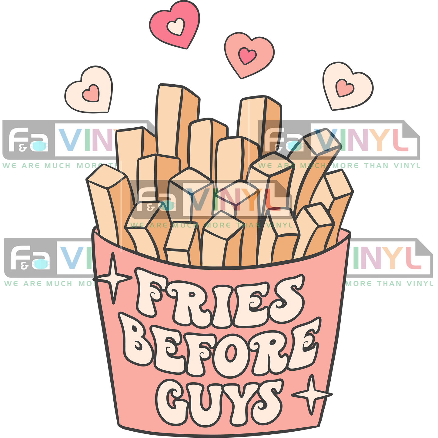 FRIES BEFORE GUYS