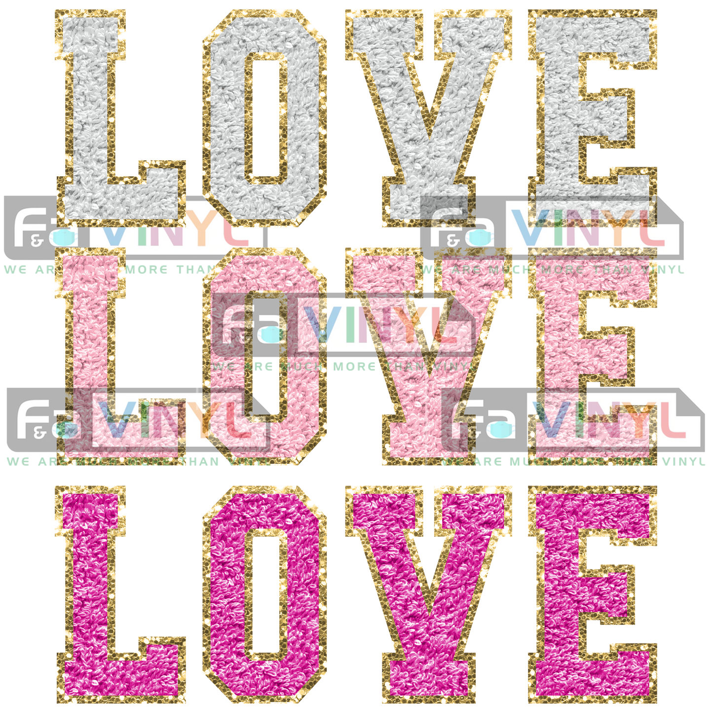 GLITTER LOVE PATCH