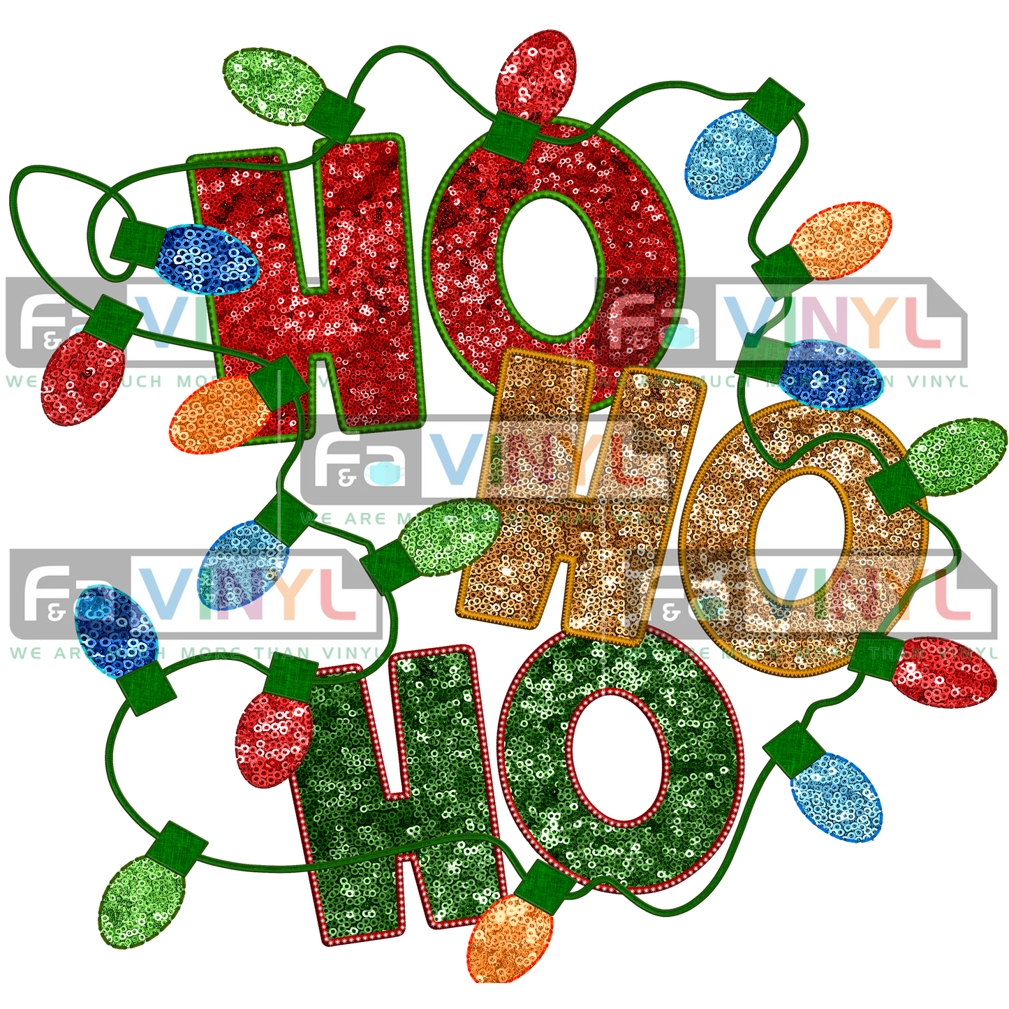 HO HO HO LIGHTS