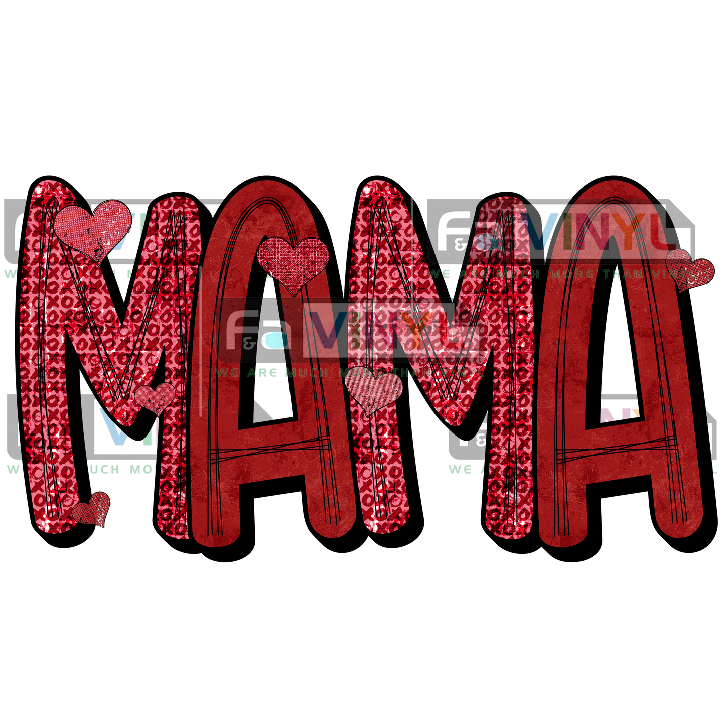 MAMA VALENTINE RED