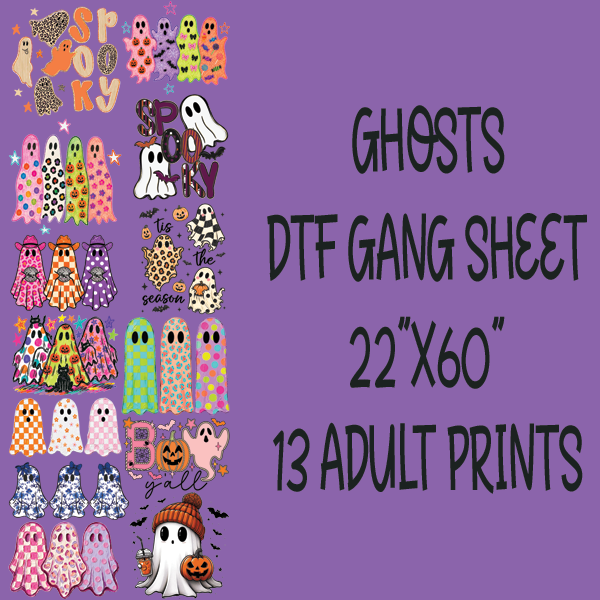 GHOSTS 22"X60"