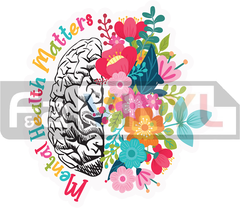 MENTAL HEALTH MATTERS DECAL STICKER