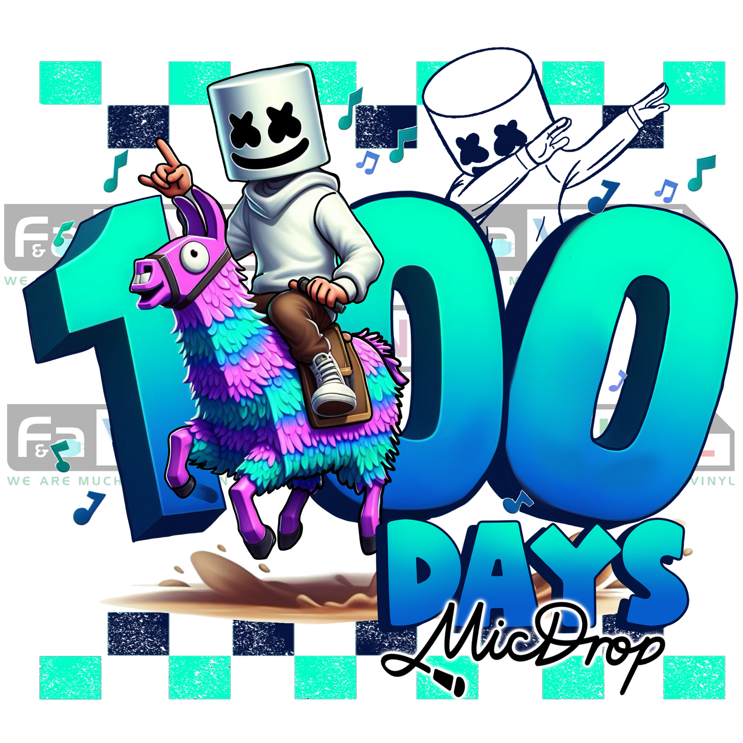 100 DAYS MICDROP