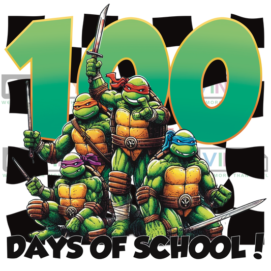 100 DAYS N-TURTLES
