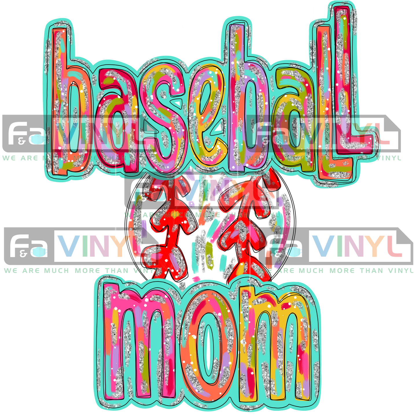 BASEBALL MOM SHIMMER