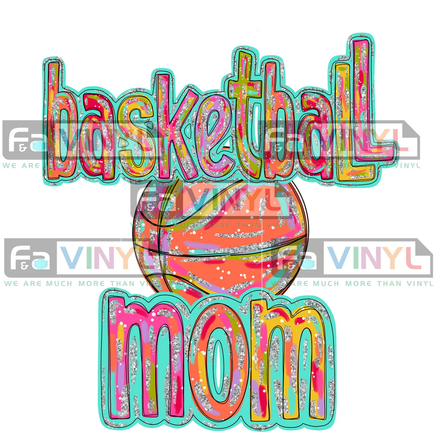 BASKETBALL MOM SHIMMER