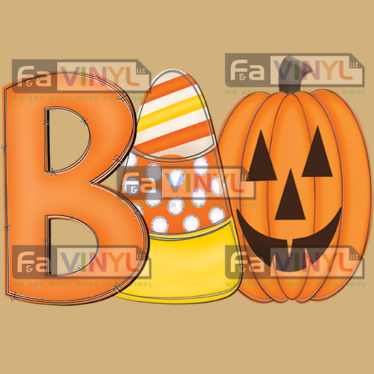 BOO CANDY CORN