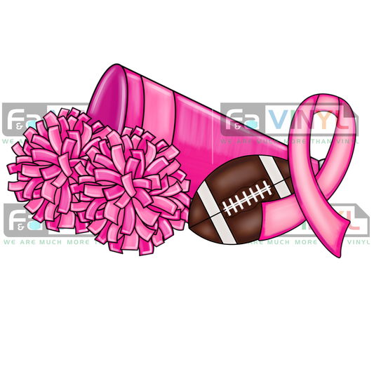 CHEER CANCER FOOTBALL