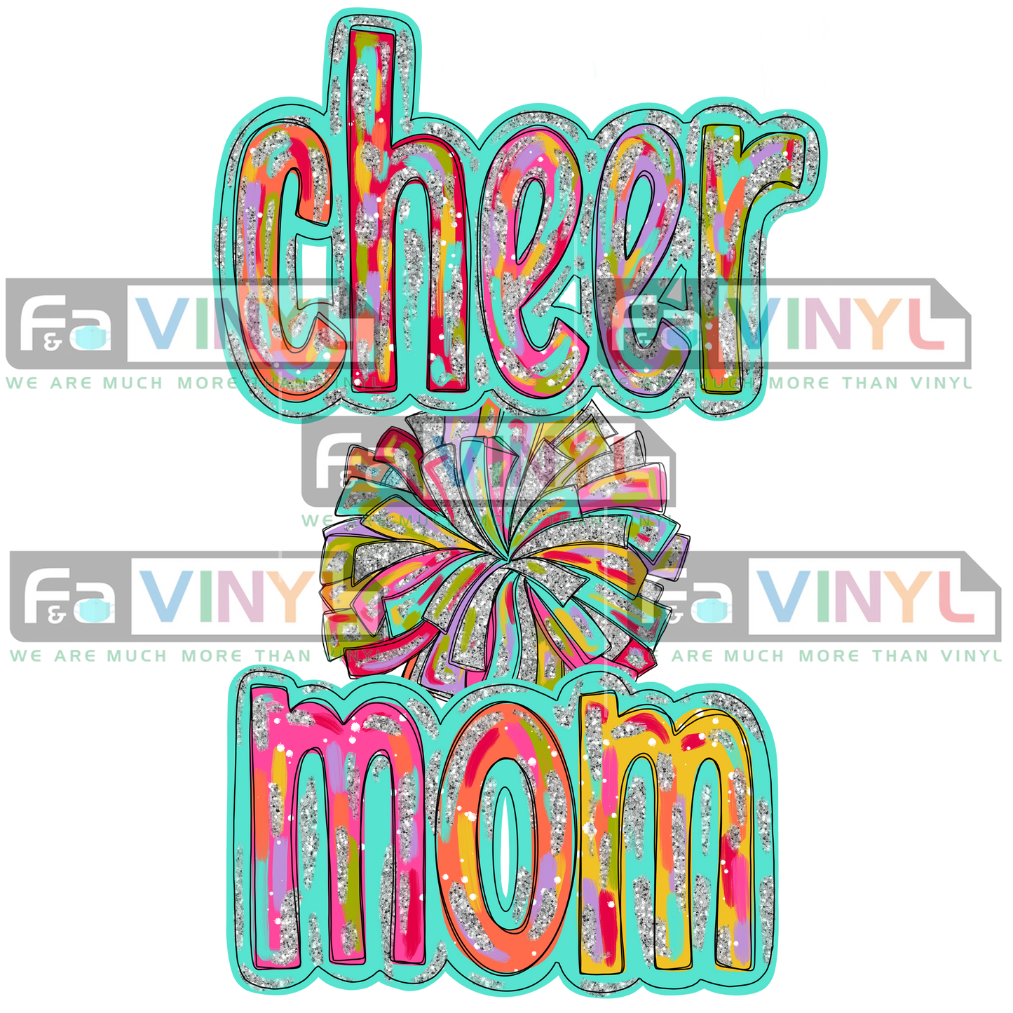 CHEER MOM SHIMMER