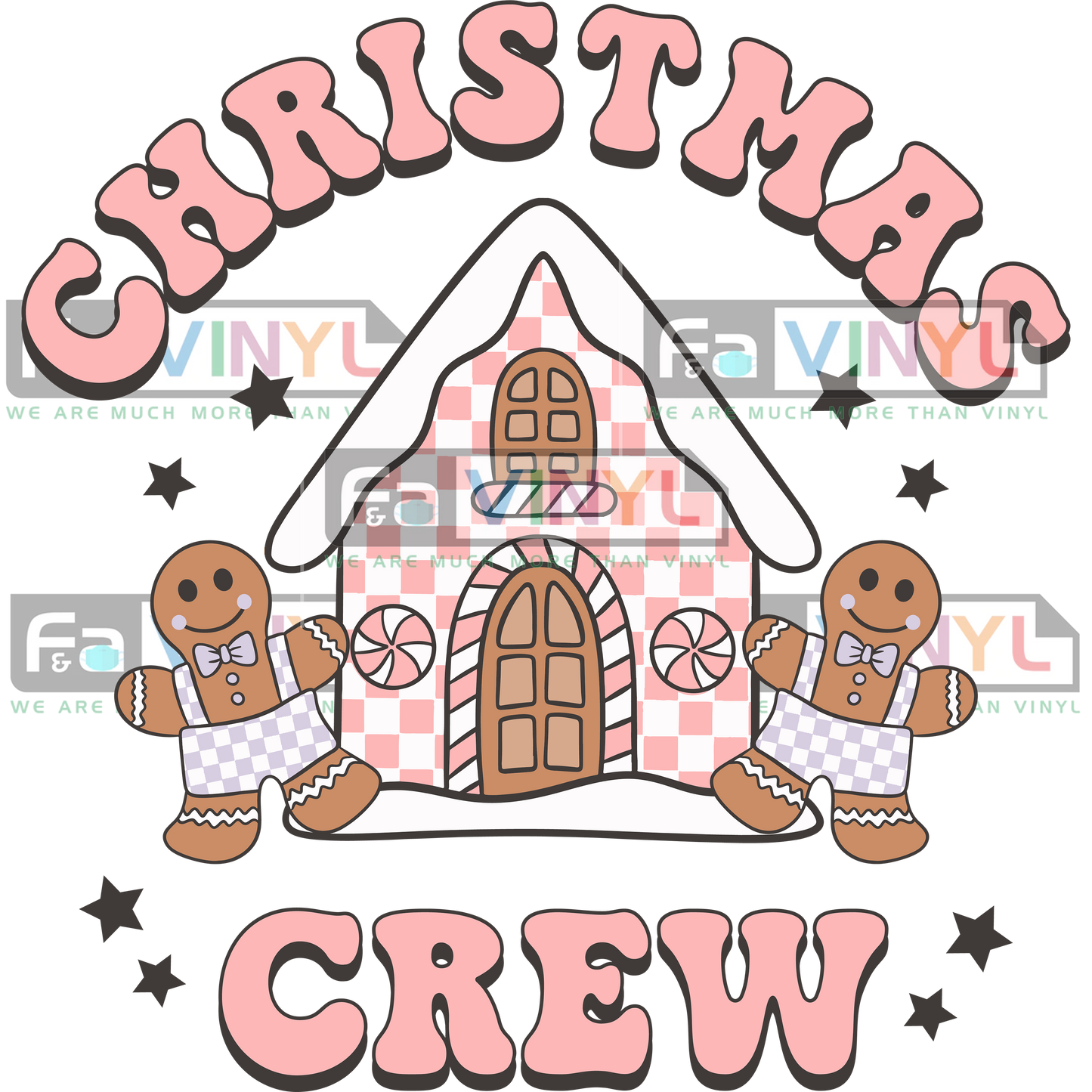 CHRISTMAS CREW GINGERBREAD