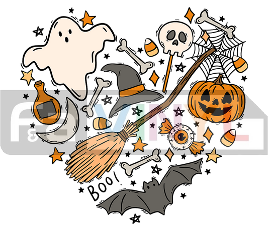 HALLOWEEN LOVE HEART