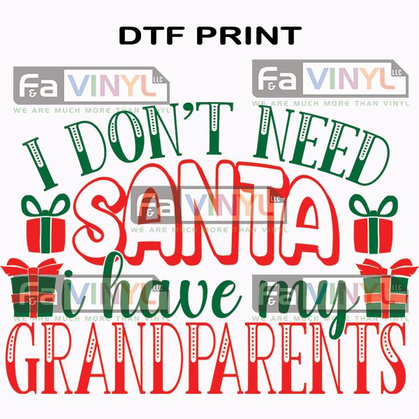 I DONT NEED SANTA