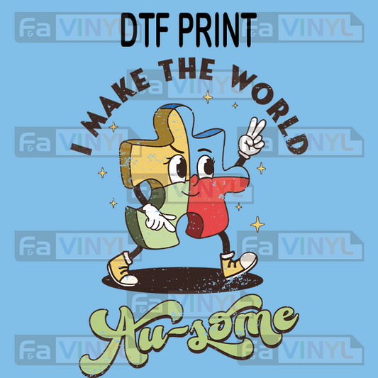 I MAKE THE WORLD DISTRESS