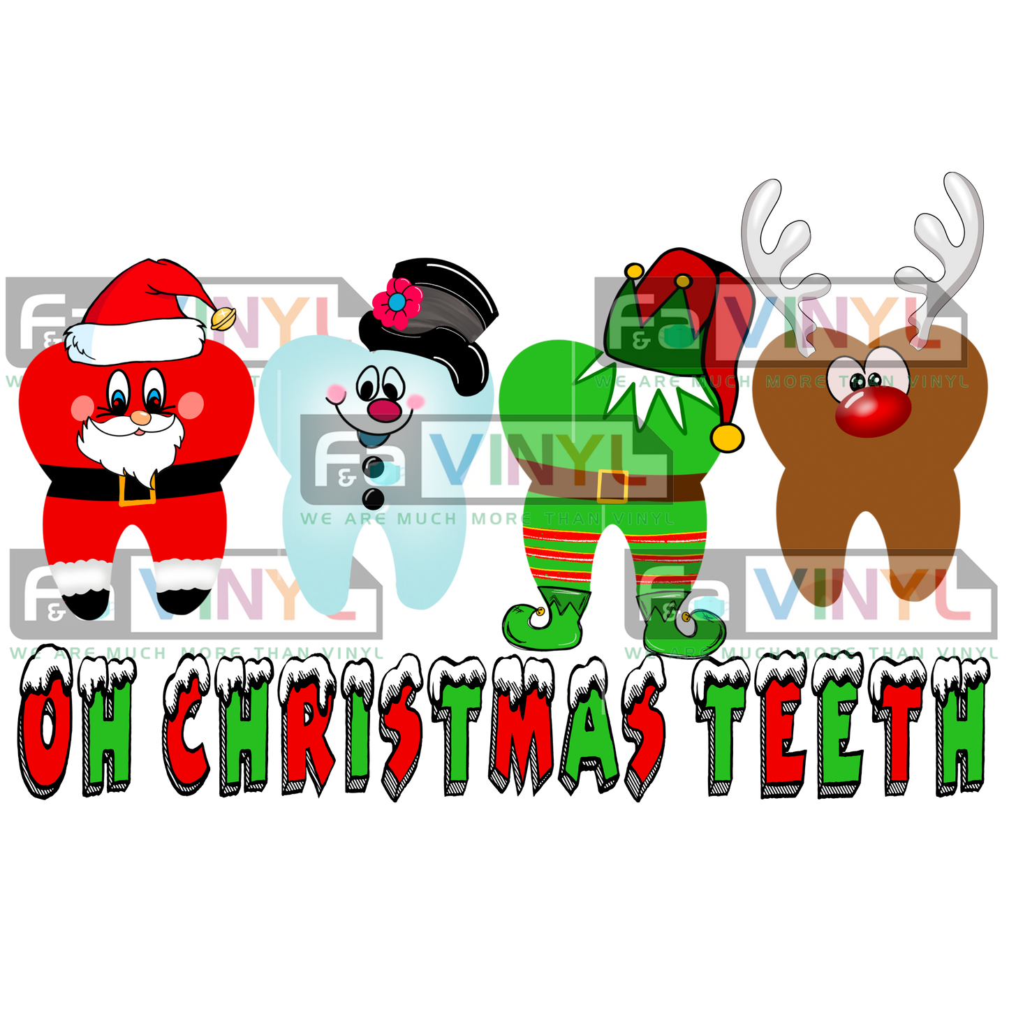 OH CHRISTMAS TEETH