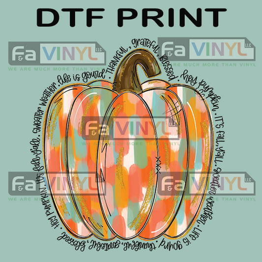 PAINTED PUMPKIN