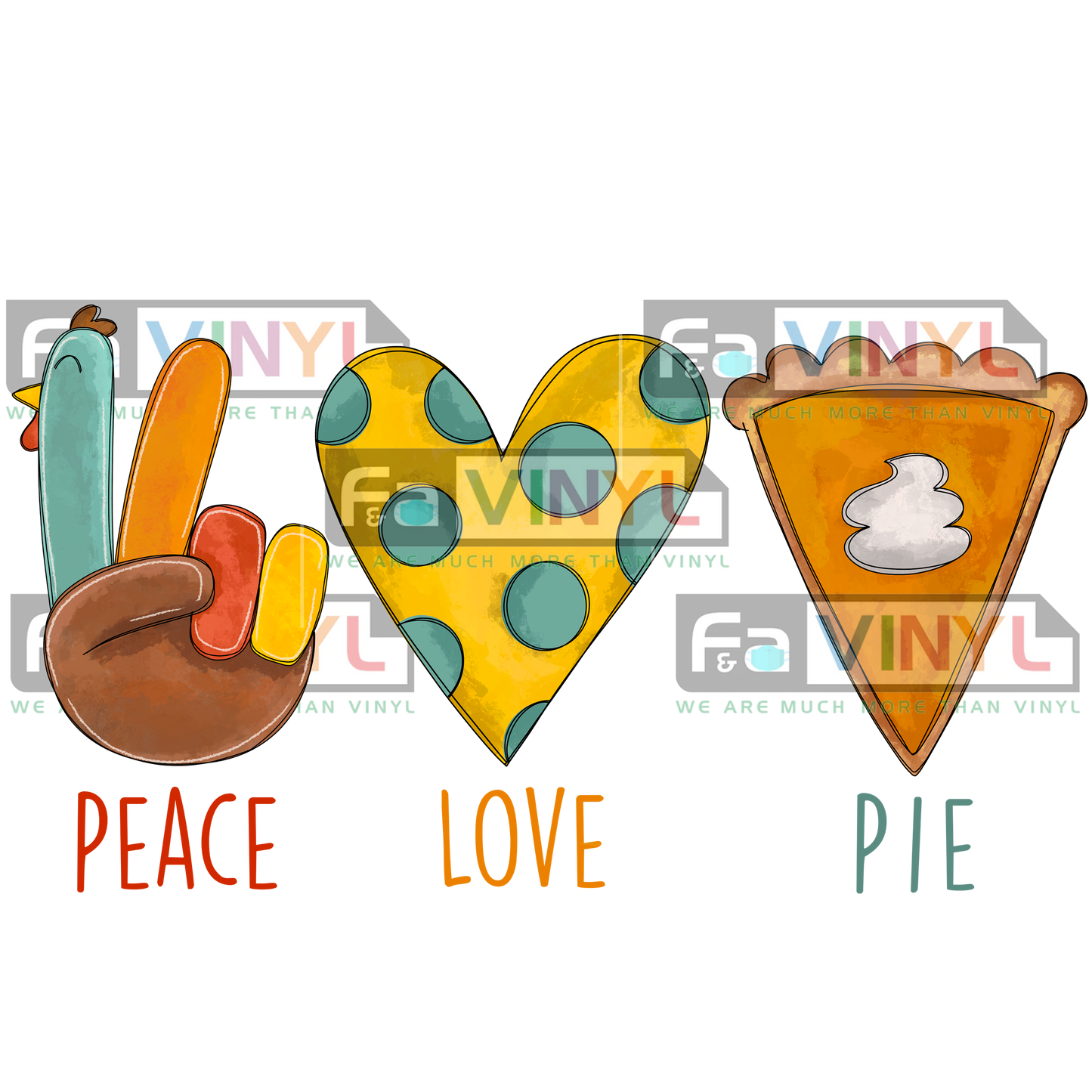 PEACE LOVE PIE