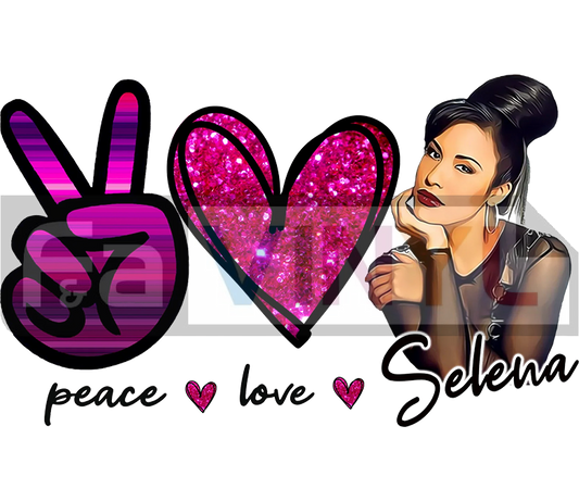 PEACE LOVE SELENA