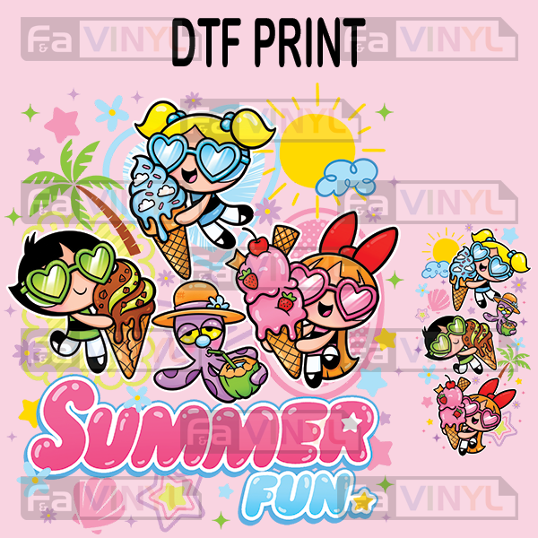 POWER SUMMER GIRLS W SLEEVE