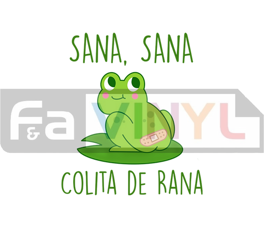 SANA SANA COLITA DE RANA