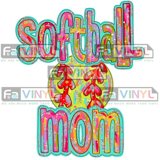 SOFTBALL MOM SHIMMER