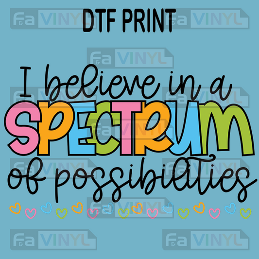 SPECTRUM POSSIBILITIES
