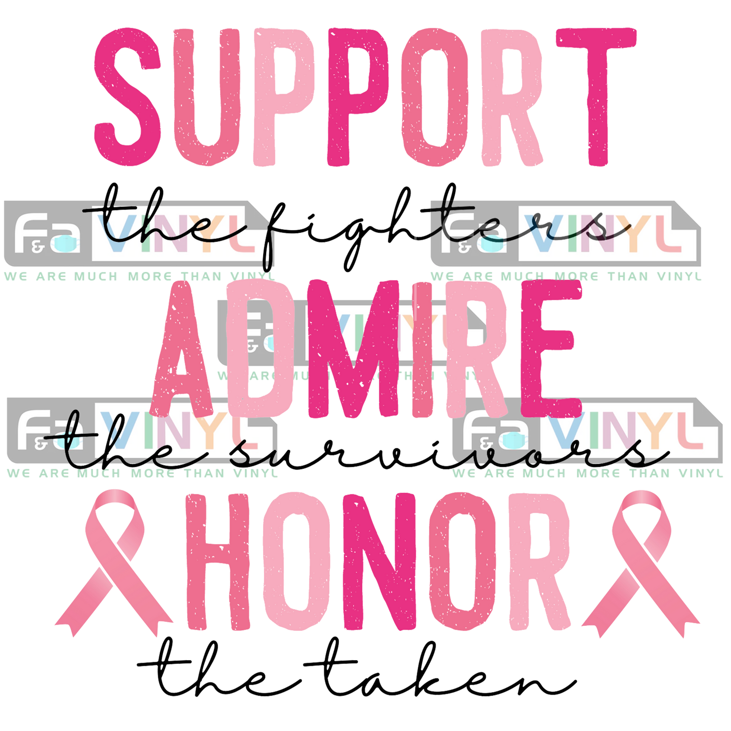 SUPPORT ADMIRE HONOR