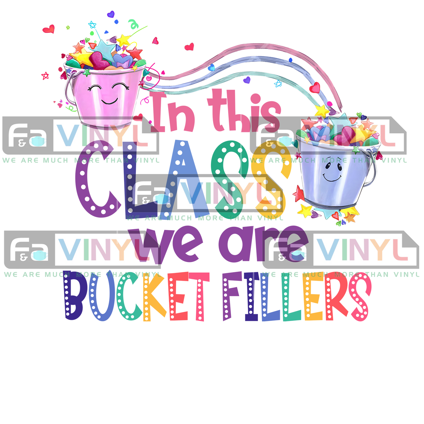 TEACHER BUCKET FILLERS