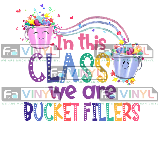 TEACHER BUCKET FILLERS