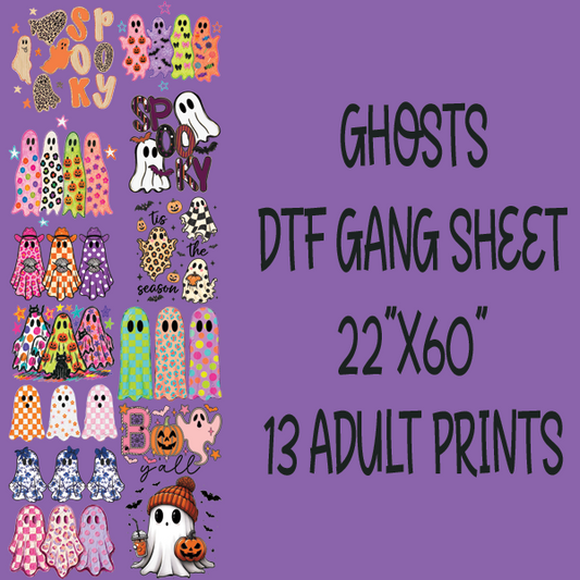 GHOSTS 22"X60"