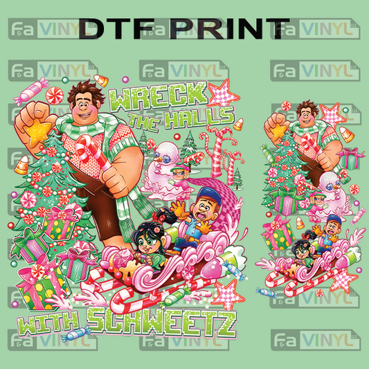 WRECK THE HALLS W SLEEVE