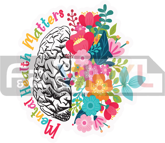 MENTAL HEALTH MATTERS DECAL STICKER