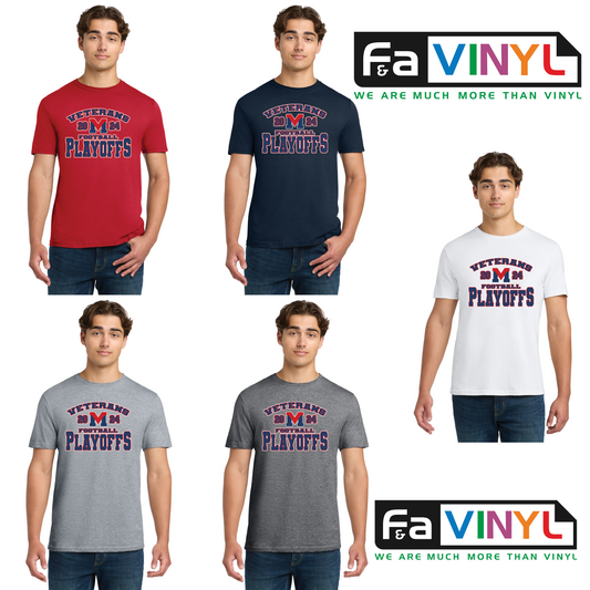 VETERANS CHARGERS PLAYOFFS -UNISEX SOFTSTYLE-