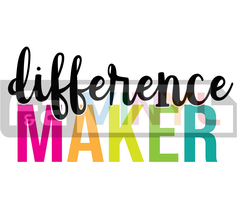 TEACH DIFFERENCE MAKER STICKER DECAL