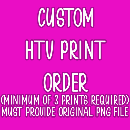 CUSTOM HEAT TRANSFER PRINTS