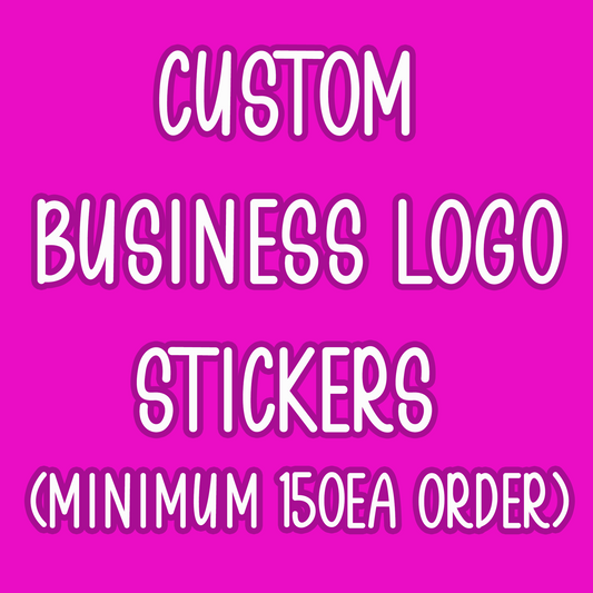 CUSTOM BUSINESS LOGO STICKERS